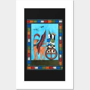 7 The Chariot from The Minoan Tarot Posters and Art